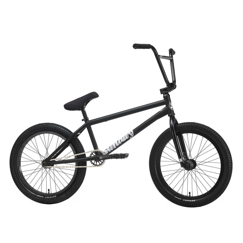 Sunday Wavelength BMX Bike-Matte Black-21″