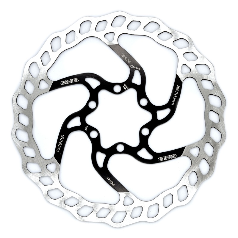 Galfer Wave Disc Brake Rotor, 160mm