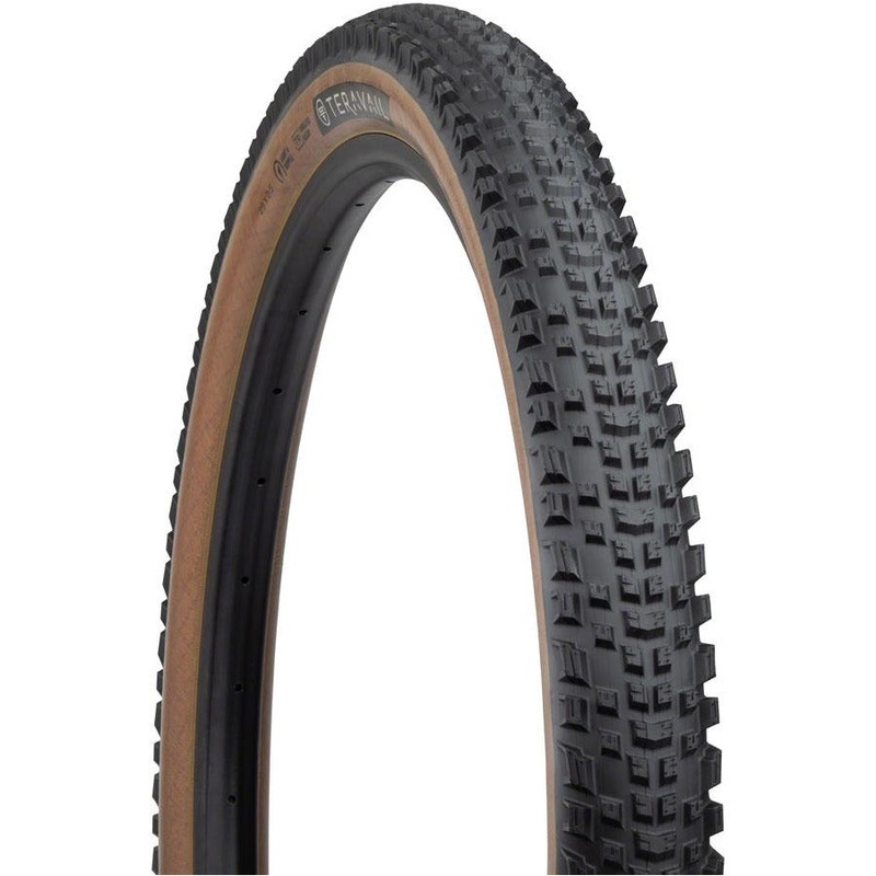 Teravail Ehline Tire 29 x 2.5, Tubeless, Folding, Tan, Light and Supple, Mountain Bike Tire