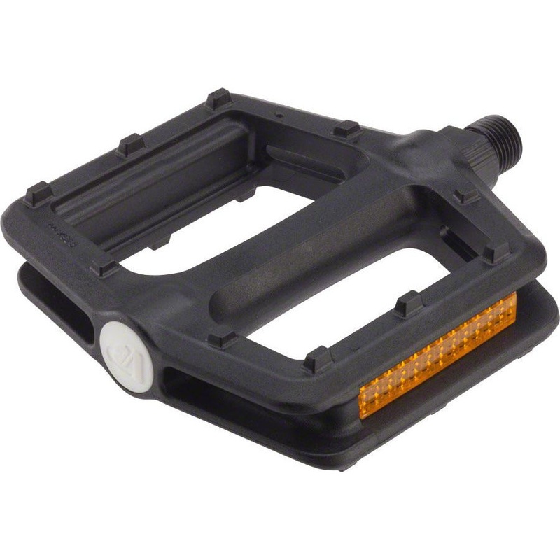 VP Components Grind Pedals – Platform, Plastic, 9/16, Black