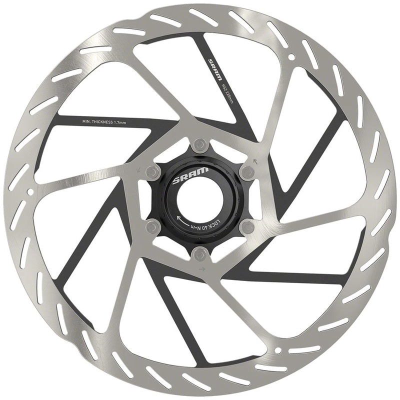 SRAM HS2 Disc Brake Rotor – 220mm, Center Lock