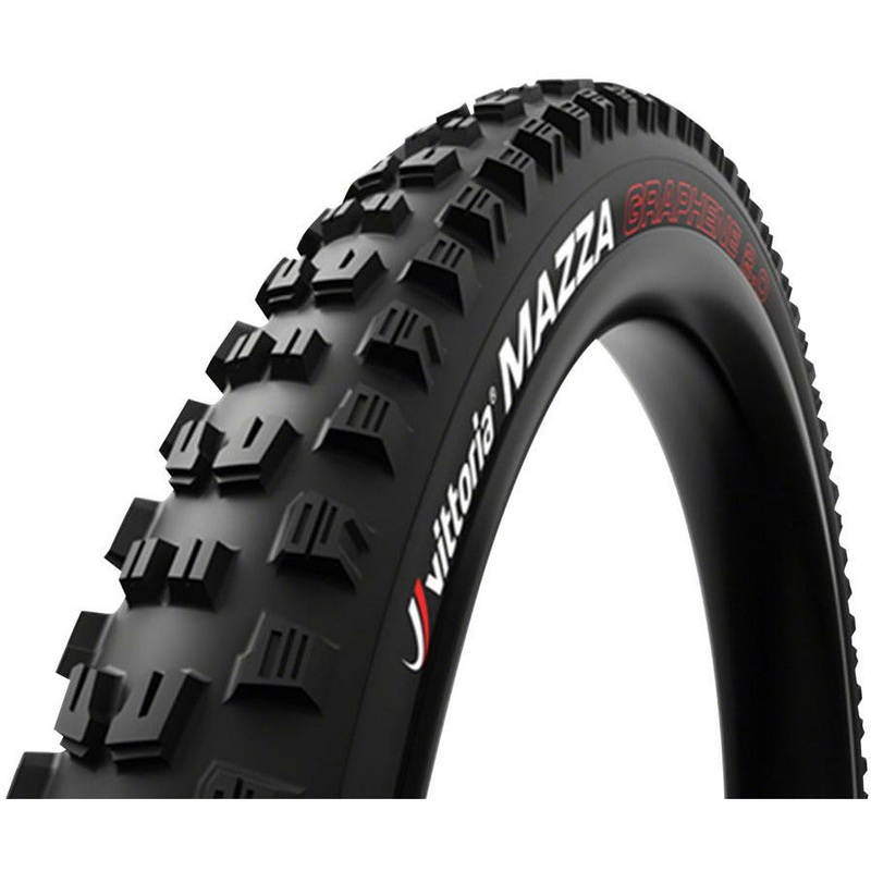 Vittoria Mazza Tire 27.5 x 2.6, Tubeless, Folding, Anthracite/Black, TNT Trail, Mountain Bike Tire