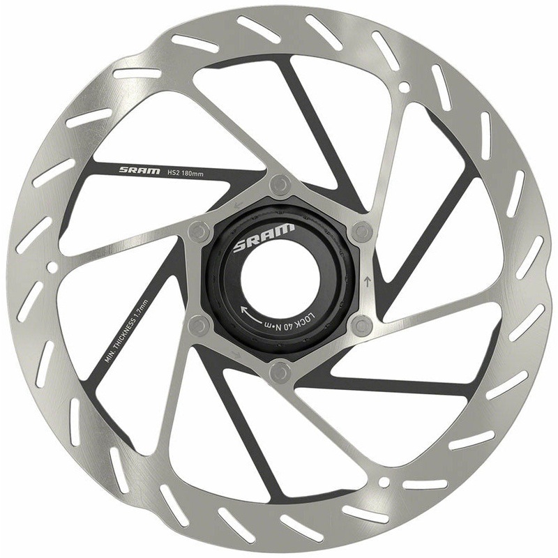SRAM HS2 Disc Brake Rotor – 180mm, Center Lock