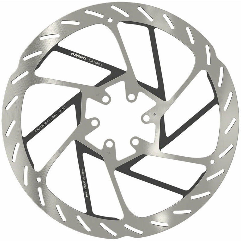 SRAM HS2 Disc Brake Rotor – 200mm, 6-Bolt