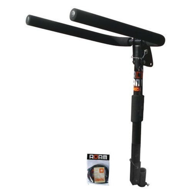 Double Folding Racks-Roam Double Folding-3 Bike Towball Mounted Rack – Black & Roam Double Folding-4 Bike Towball Mounted Rack – Black