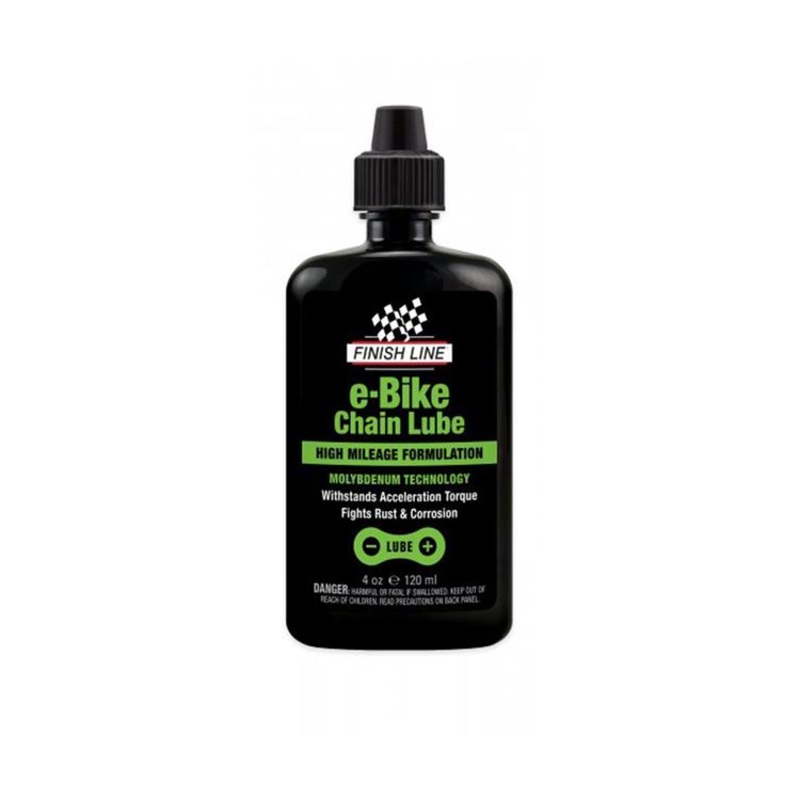 Finishline e-Bike Chain Lube-Finish Line eBike Lube 120ml Drip Bottle