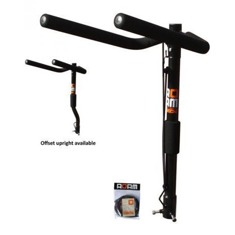 Fixed Racks-Roam Fixed-3 Bike Towball Mounted Rack – Black & Roam Fixed-4 Bike Towball Mounted Rack – Black