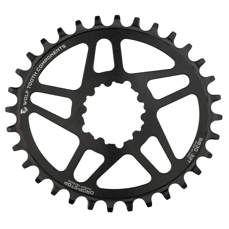 Wolf Tooth Components GXP Elliptical Chainring – Direct Mount, Boost, 32t