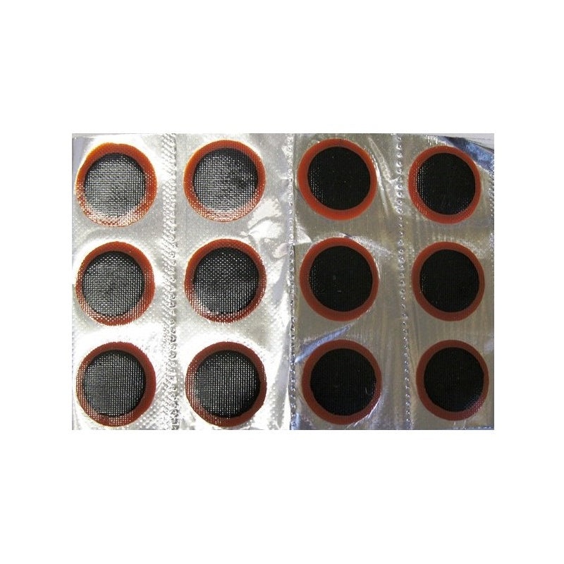 Zefal 15mm Round Patches-PATCHES ZEFAL 15MM ROUND (700C) (10)