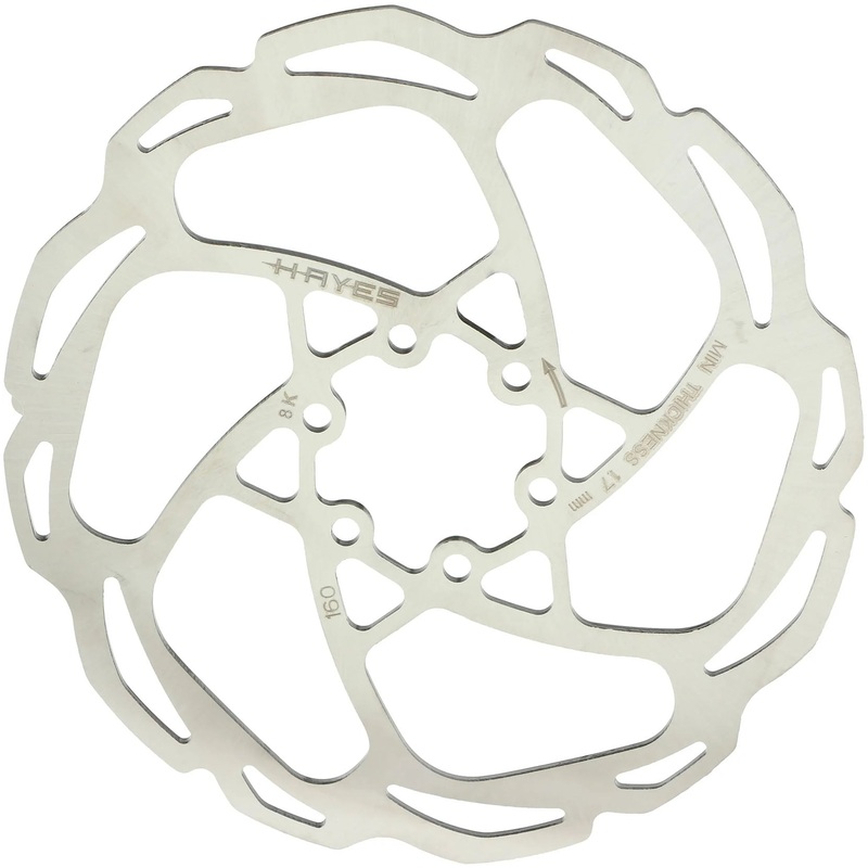 Hayes D-Series Rotor 160mm w/ Hardware