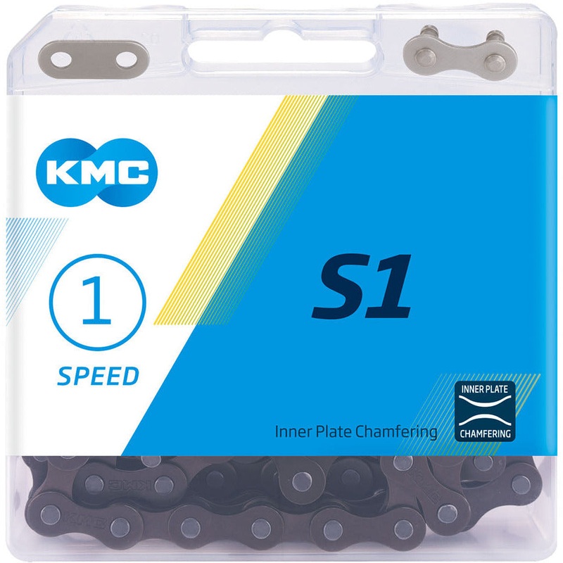 KMC S1 Single Speed Chain  Black