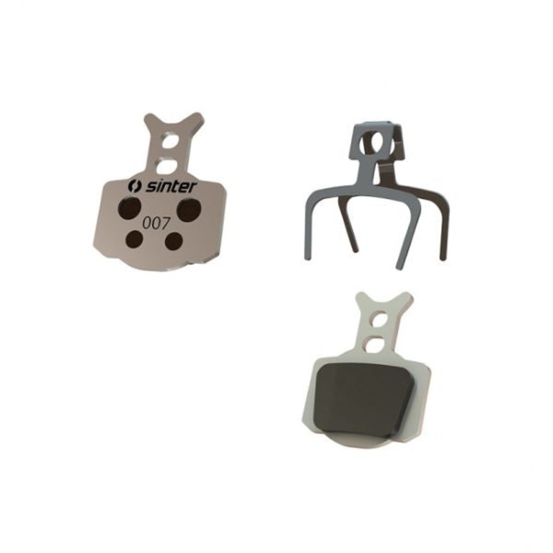 Sinter Formula Disc Pads-Sinter Formula Brake Pad, 1 Pair, Performance Compound Black Please See Sprint 3 For Model Details