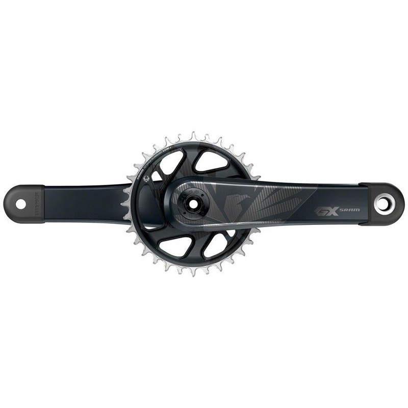 SRAM GX Eagle Carbon Boost Crankset – 170mm, 12-Speed, 32t, Direct Mount, DUB Spindle Interface, Lunar