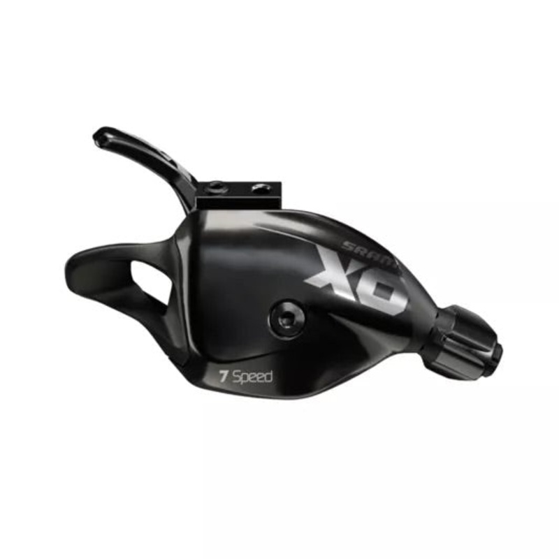Sram X01 DH Rear Shifter, 7-Spd with Discrete Clamp, Black, A2