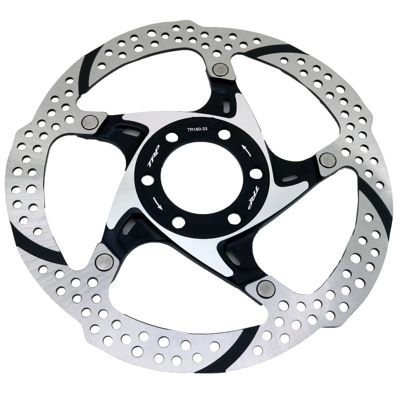 TRP – Disc Rotors 6 Bolt-TRP DISC ROTOR 6 BOLT 140mm 2pc STAINLESS/ALLOY CARRIER LASER GROOVE (TR140-33) & TRP DISC ROTOR 6 BOLT 160mm 2pc STAINLESS/ALLOY CARRIER LASER GROOVE (TR160-33) & TRP DISC ROTOR 6 BOLT 180mm 2pc STAINLESS/ALLOY CARRIER LASER GROO