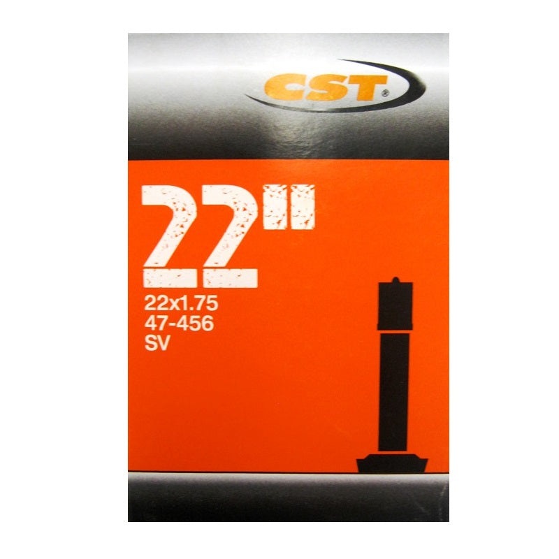 22 x 1.75 CST Inner Tubes-TUBE CST 22 X 1.75 SV (EA)