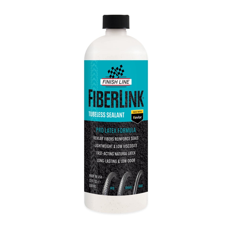 Finish Line Fiberlink Pro Latex Tubeless Tyre Sealant 950ml Bottle