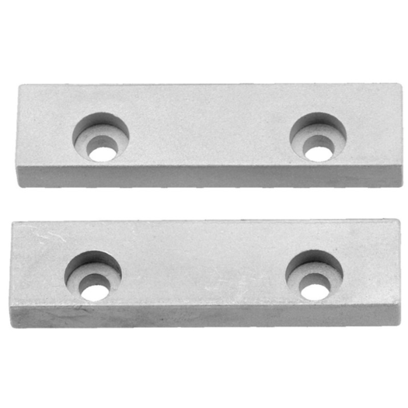 Unior Aluminium Soft Jaws-Unior 722.1AL Spare 125mm Aluminium Jaws for 721/6 and 721Q/6 Vice [can fit other vices] & Unior 722.1AL Aluminium Jaws for  IRONGATOR Engineer’s Vice 150mm