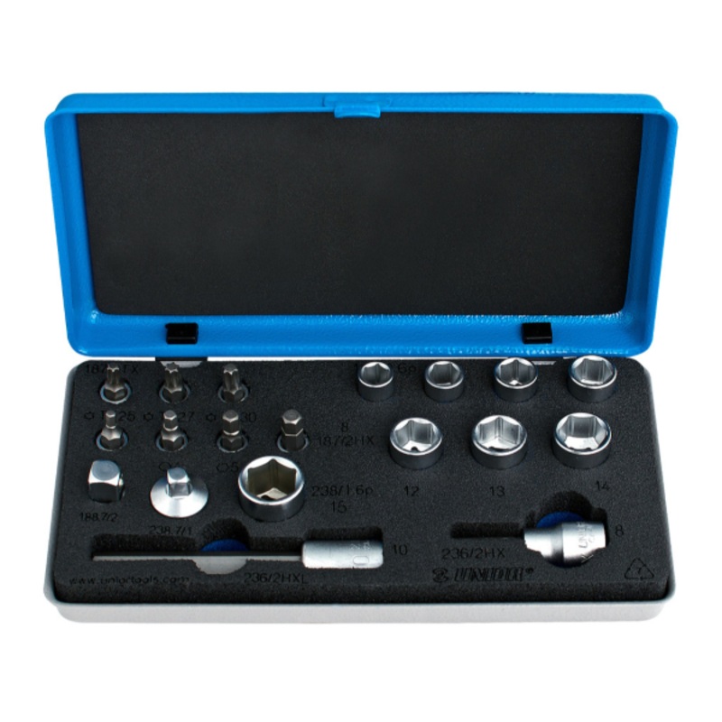 Unior Bits and Sockets Set-Unior 1782 Bits And Sockets Set