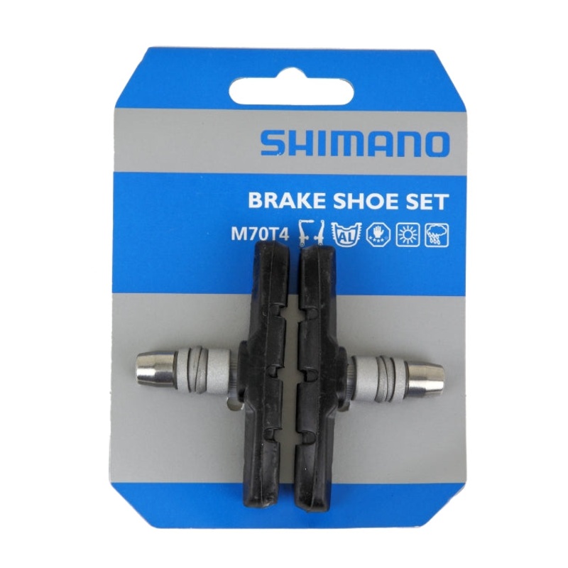 Shimano V-Brake Pads With Nuts M70T4