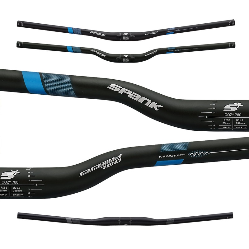 Spank Oozy 780 Trail Vibrocore Handlebar, 25mm rise