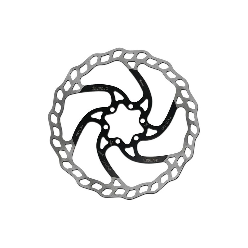 Galfer Wave Disc Brake Rotor – 180mm, 2.0mm 6-Bolt