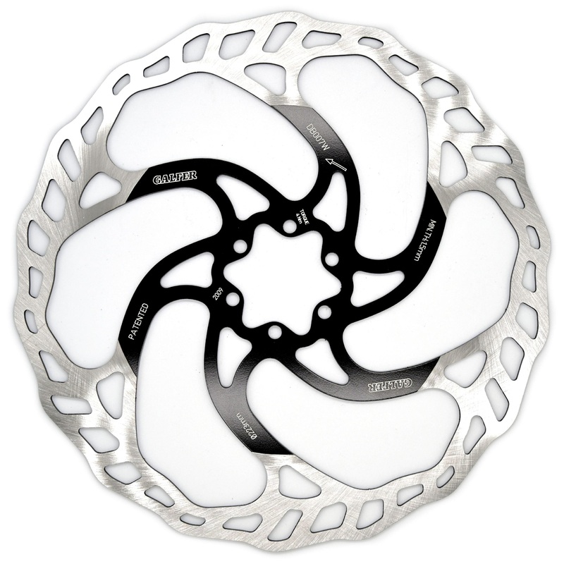 Galfer Wave Disc Brake Rotor – 223mm, 2.0mm 6-Bolt