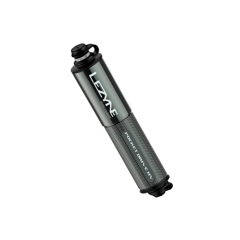 Lezyne Pocket Drive HV Pump-Gray