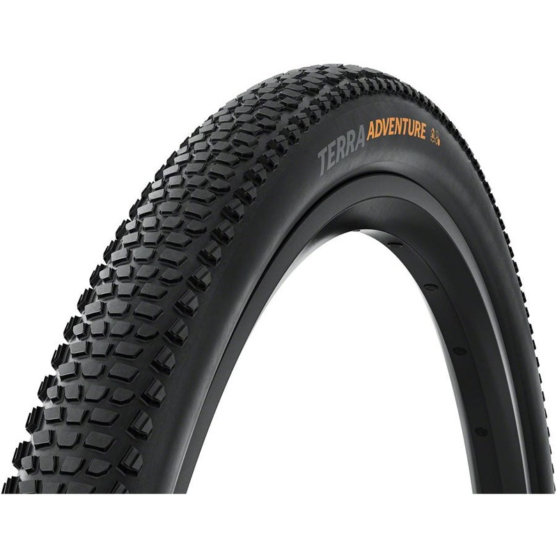 Continental Terra Adventure Tire – 700 x 45 Tubeless, Folding, Grip Trail Casing, E25