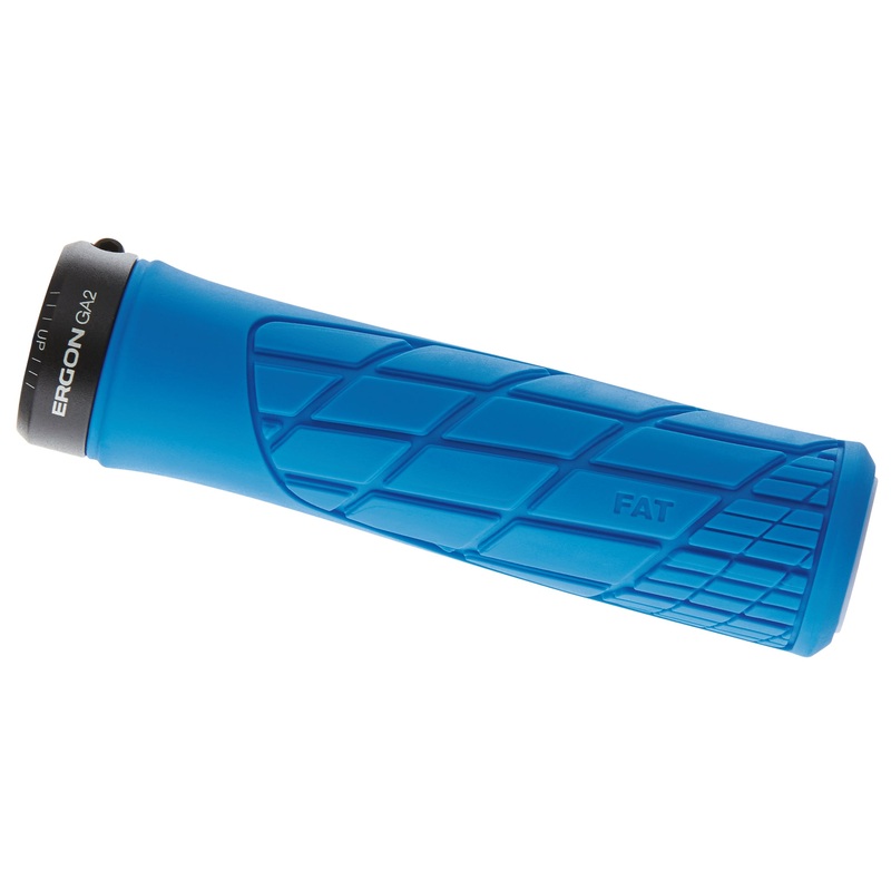 Ergon GA2 Fat Grips – Midsummer Blue Lock-On