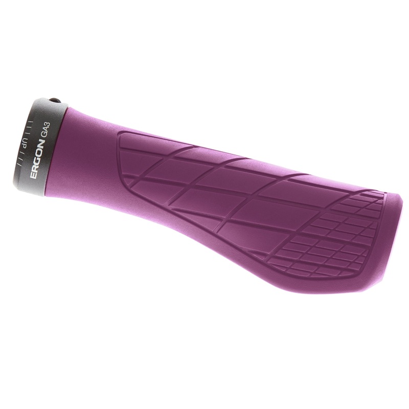 Ergon GA3 Grips – Purple Reign Lock-On Small