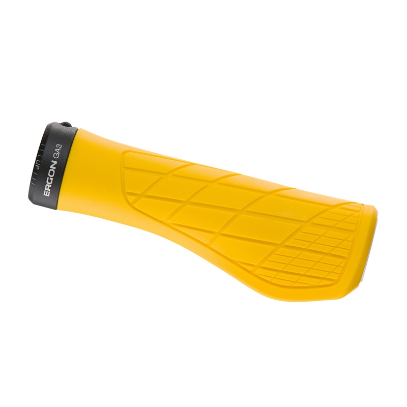 Ergon GA3 Grips – Yellow Mellow Lock-On Large