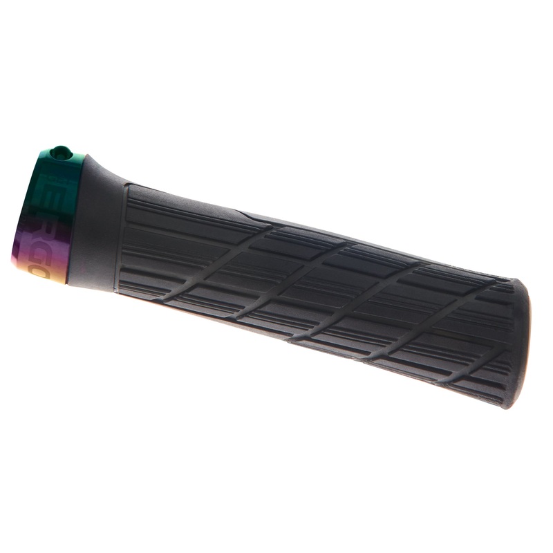 Ergon GE1 Evo Factory Grips – Frozen Stealth/Oil Slick Lock-On