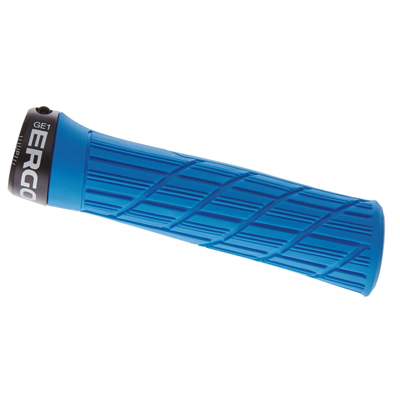 Ergon GE1 Evo Slim Grips – Midsummer Blue Lock-On