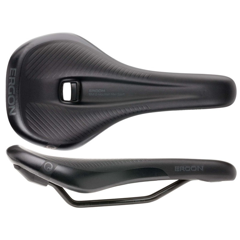 Ergon SM E Mountain Sport Saddle – Chromoly Stealth Mens Small/Medium