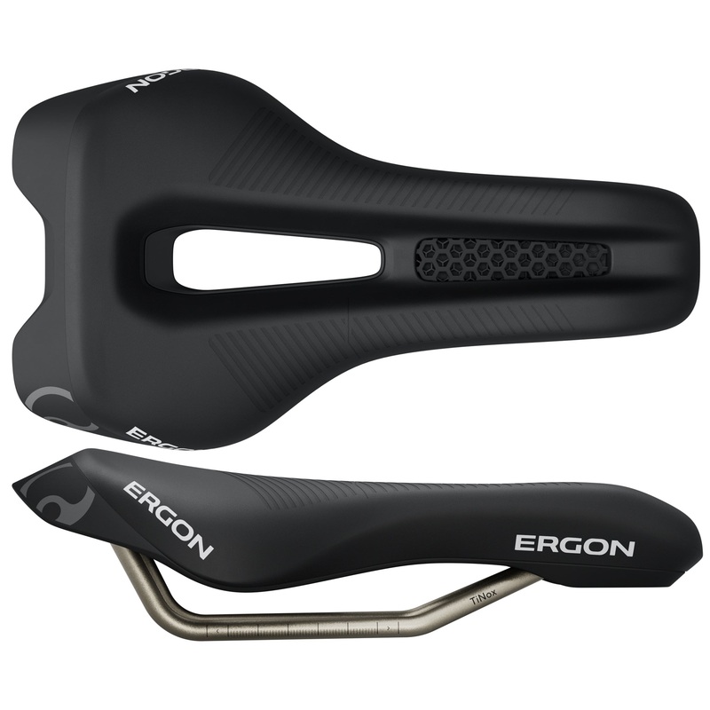 Ergon SR Triathlon Saddle – Womens Black Mid