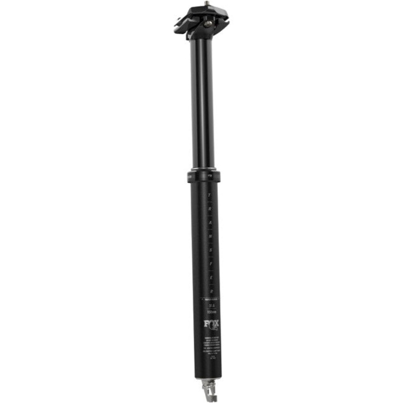 Fox Transfer Performance Elite Dropper Seatpost – 31.6, 210mm, Internal Routing, Ano Black