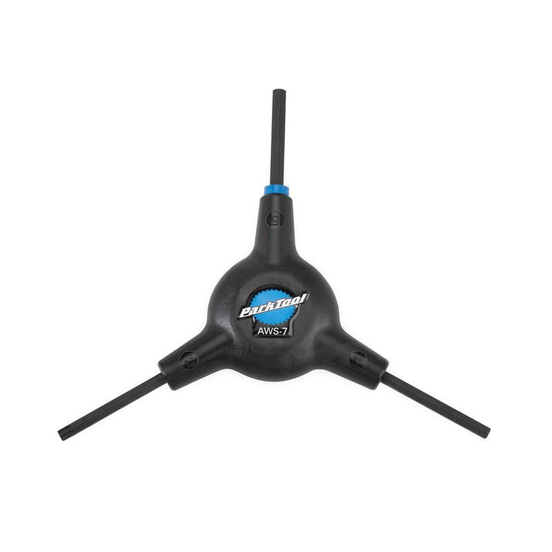 Park Tool Aws-7 Hex/Torx Compatible 3-Way Wrench
