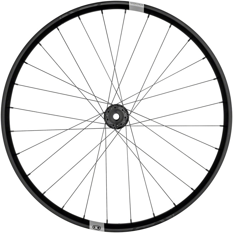 Crankbrothers Synthesis E I9 Alloy Front Wheel – 27.5 15 x 110mm 6-Bolt Black