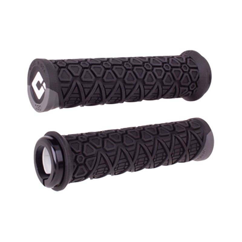 ODI Vanquish Grips – Black/Graphite Lock-On