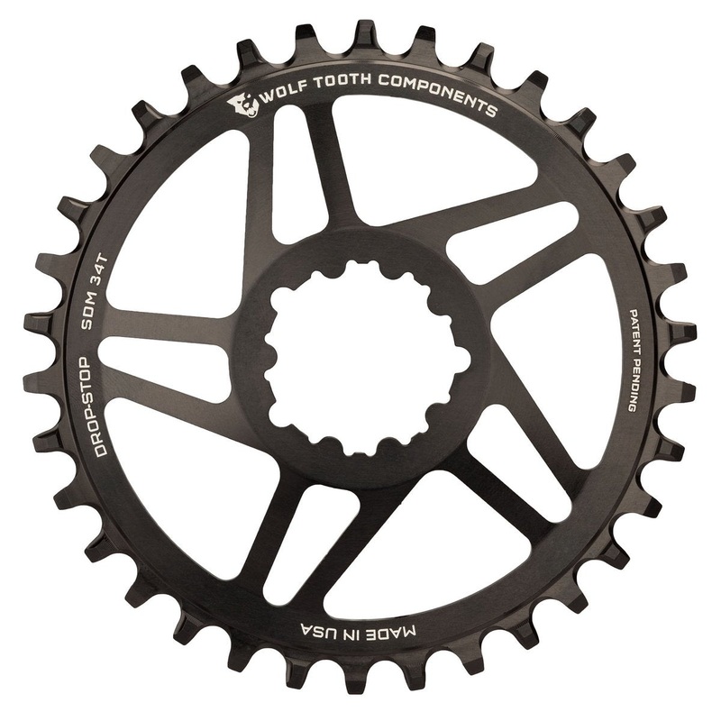 Wolf Tooth Direct Mount Chainring – 30t Direct Mount for SRAM 3-Bolt Crankset, Boost HG+s, 3mm Offset