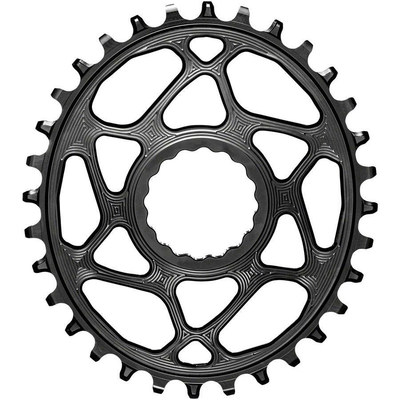 absoluteBLACK Oval Direct Mount Chainring – 32t, CINCH Direct Mount, 3mm Offset, Requires Hyperglide+ Chain