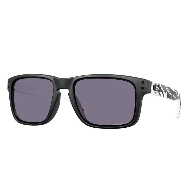 Oakley Sunglasses Holbrook Mtt Blk/BlkDlty Swrl W/Prizm Gry
