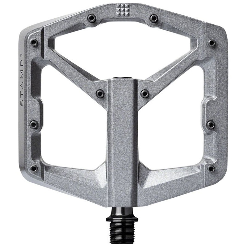 Crank Brothers Stamp 3 Plaform Pedals – Gray, Large