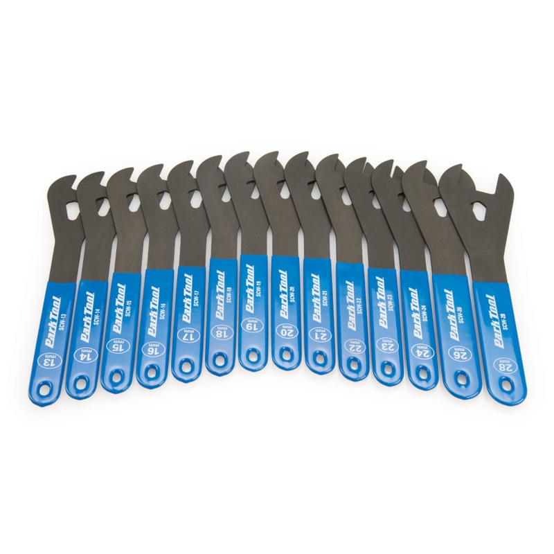 Park Tool – SCW-SET.3 – Shop Grade 13 Piece Conewrench Set