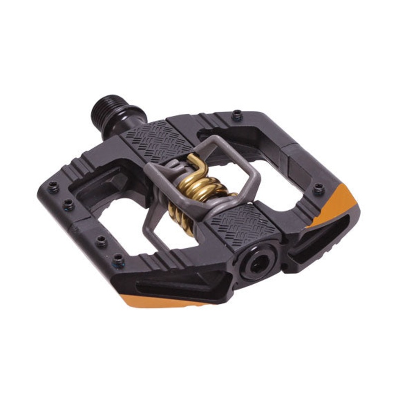 Crankbrothers Mallet Enduro 11 Dual Sided Clipless Platform Pedals – Black/ Gold