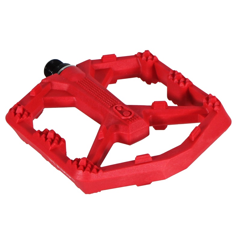 Crankbrothers Stamp 0 Large Platform Pedals – Red