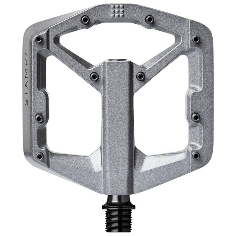Crankbrothers Stamp 2 Magnesium Platform Pedals – Gray, Small