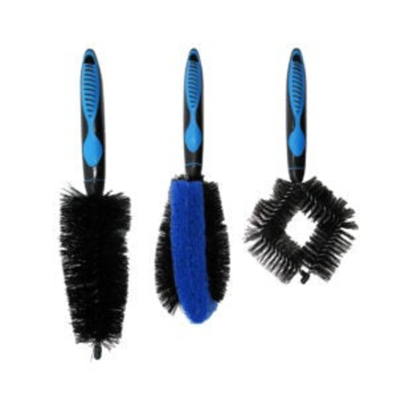 Bike Hand Tool Brush Set 3Pc