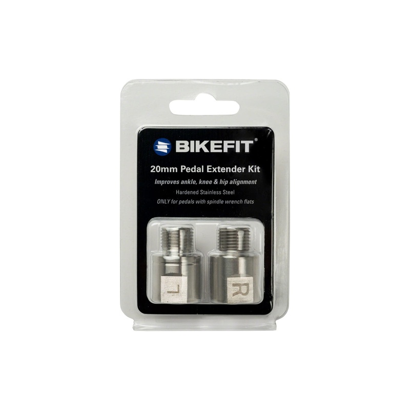 BikeFit Hex+ 20mm Pedal Extenders